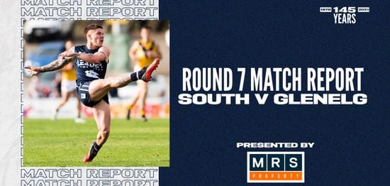 MRS Property Match Report Round 7: vs Glenelg